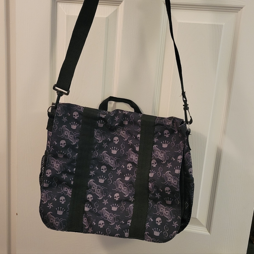 East Sport | Stylish Black Gray Skull Crown Shoulder Bag Tote Pack